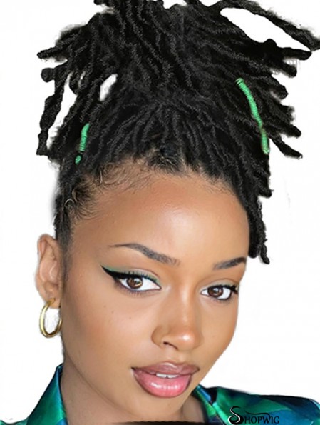 Short Braided Wigs for Black Women Capless Wig Faux