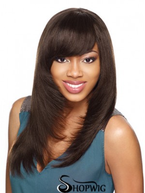 18 inch Brown Lace Front Wigs For Black Women