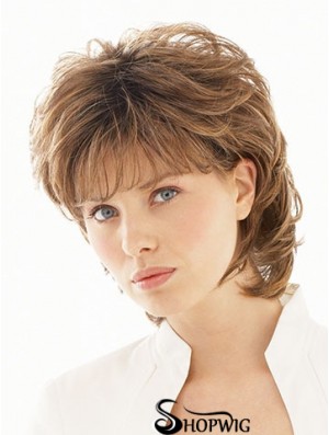 Wavy Brown Good Short Classic Wigs