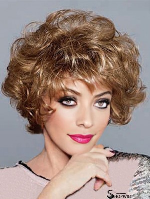 Curly Blonde Perfect Short Classic Wigs